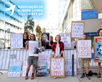 Protestos de russos em Portugal