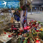 Мемориал в память Алексея Навального в Лиссабоне
