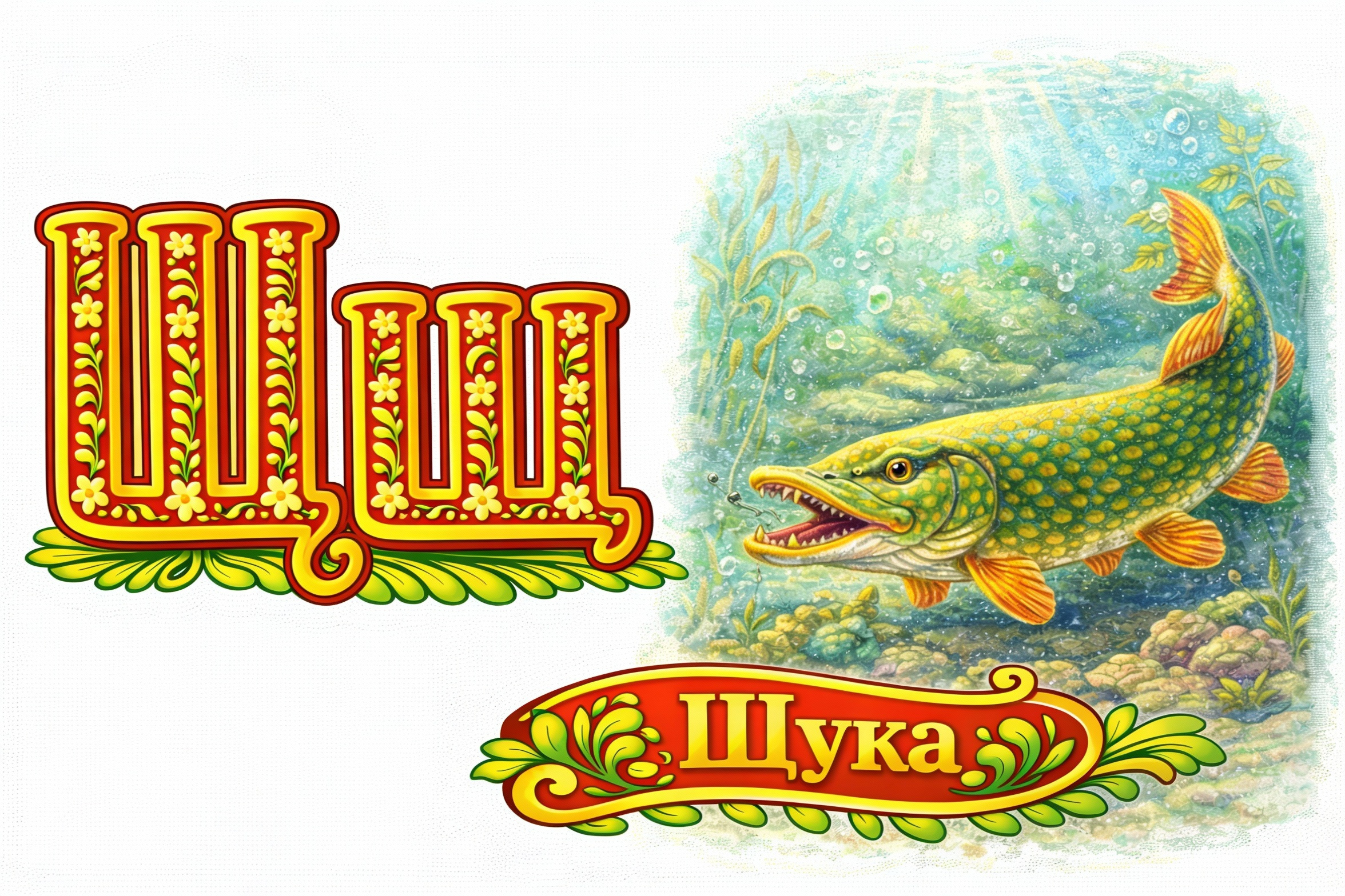 Щщ - Щука
