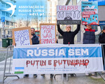 Russian protests in Portugal