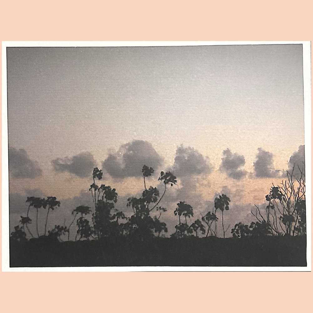 Fotografia do pôr do sol