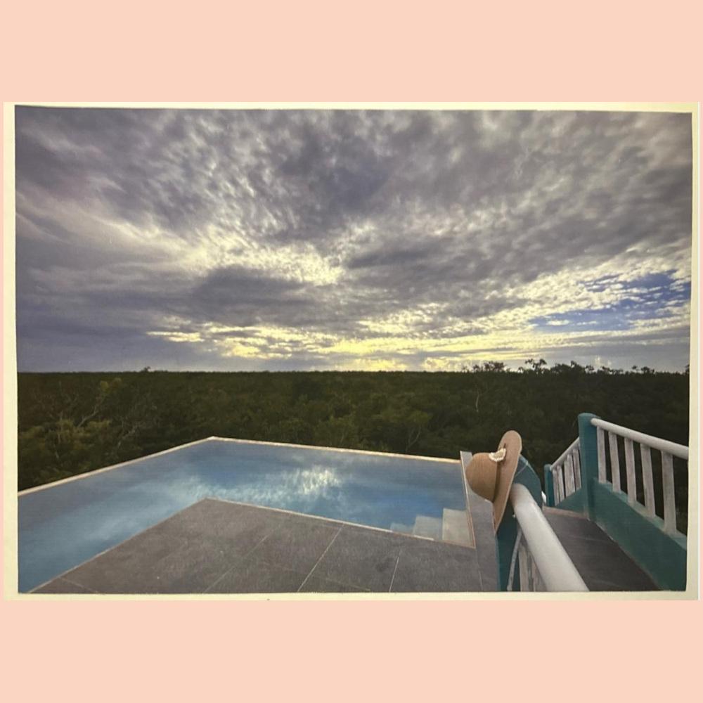 Fotografia do pôr do sol